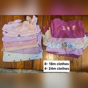 Adorable Pink and Purple Toddler Girl Bundle